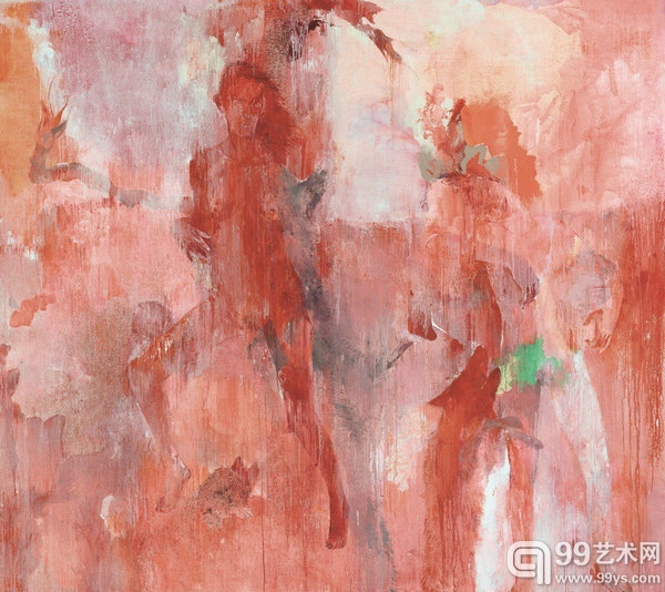 陈子君-体温NO.5-布面油画-215 x 240 cm