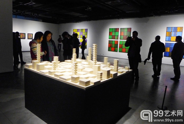 “莱勒•卡尔哈尔德：反图像的诗歌”展览现场