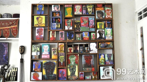 Eltayeb Dawel Bait《The Spirit of Faces》。