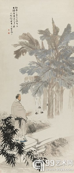 任伯年（1840-1896）远公相马图 