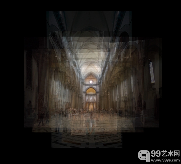 圣玛利亚大教堂 02 Basilica of Santa Maria del Fiore. 2010 _ 110 cm x 121 cm,