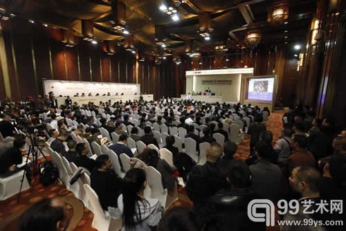 中国嘉德2013秋季拍卖会现场