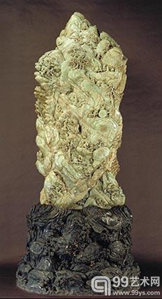 大禹治水玉山子