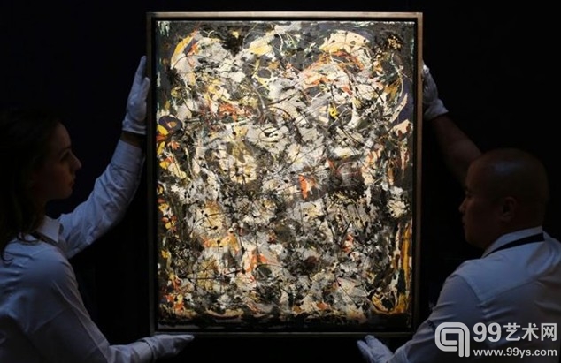 杰克逊•波洛克（Jackson Pollock ）1948年画作《No. 5》