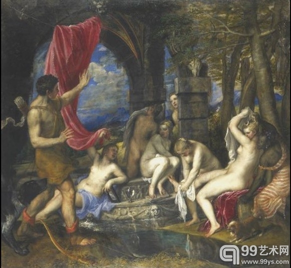 这幅画由文艺复兴时期的大师提香（Titian）创作，是其7幅著名的“诗歌”系列作品之一
