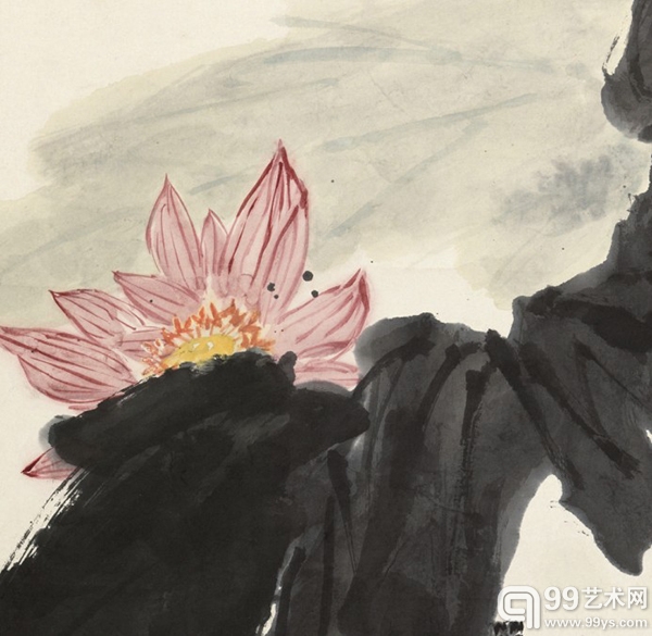 《朝霞》局部
