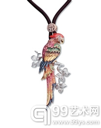 姻缘—彩宝挂坠