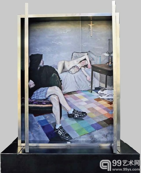 石良（b.1963） 心门 共2幅