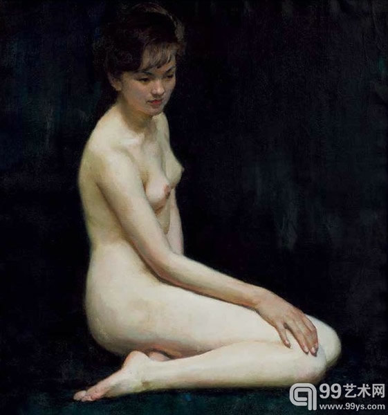 詹建俊(b.1931) 人体•思