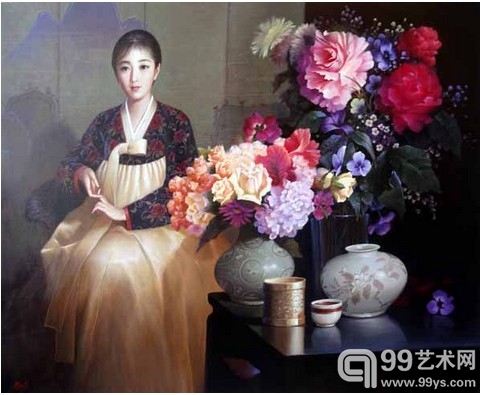 第五届朝鲜民艺美术精品展开幕