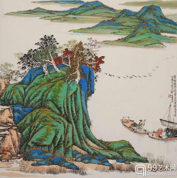 百重视界——旅美画家郑百重个展在上海驰翰美术馆成功举办