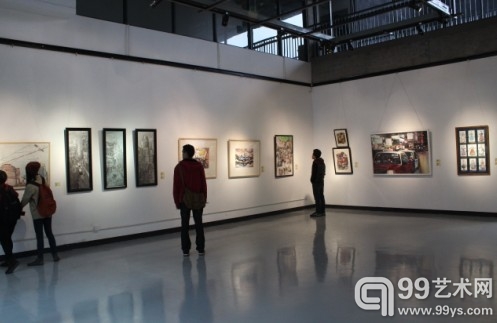 第五届“康颂杯”水彩展作品奖在四川美术学院举办