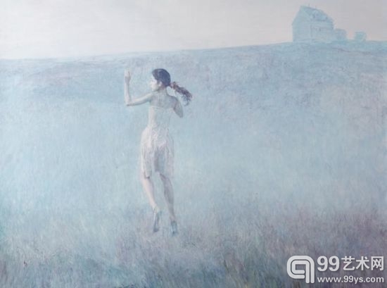 何多苓 克里斯汀娜以后的世界 布面油画 150×200cm 2010