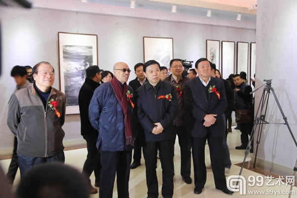“齐鲁有约——王涛画展”现场
