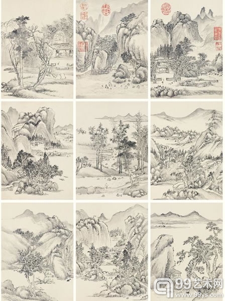 董邦达《溪山清远》成交价：1552.5万元