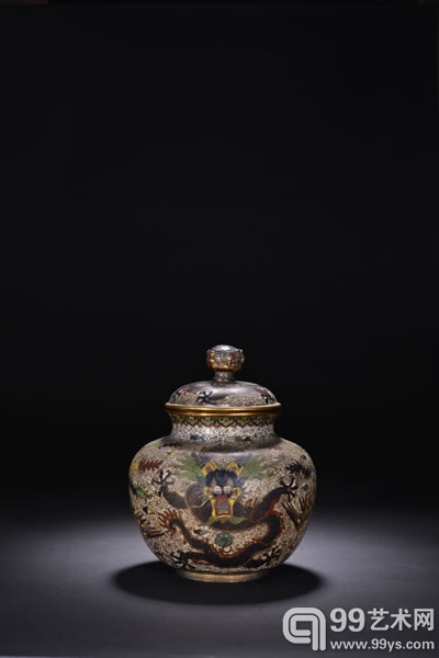 明　景泰藍盖罐  RMB：1,200,000～1,500,000