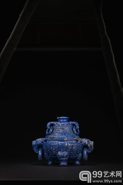 清 青金石玉簋560000-700000