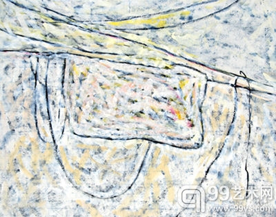 《无题》，葛峰，2012，宣纸彩墨，57x69cm