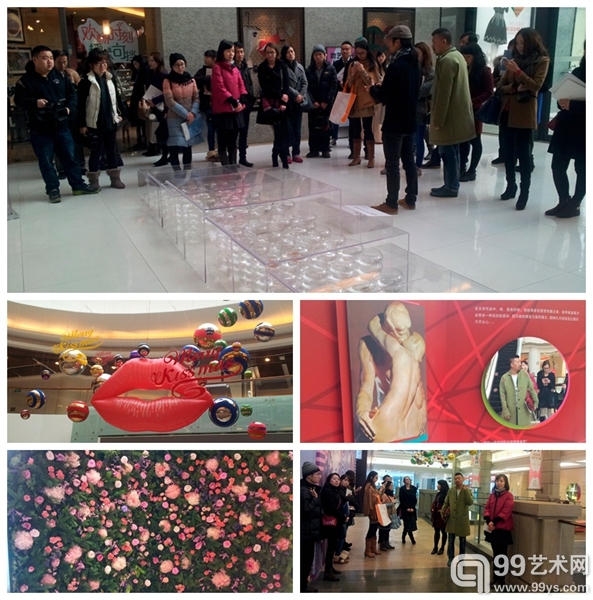 “吻”艺复兴 2013新天地时尚圣诞艺术展.