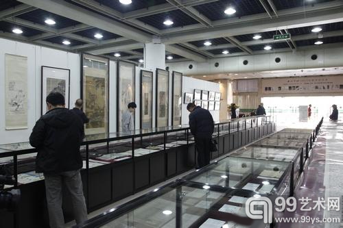2013西泠印社秋季拍卖会预展现场