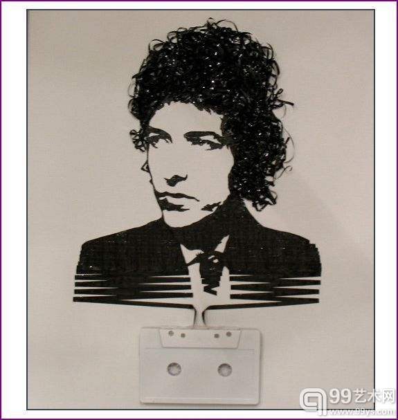 磁带艺术作品