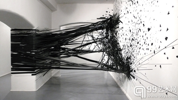 "Raumzeichnung (Bass)" 2012