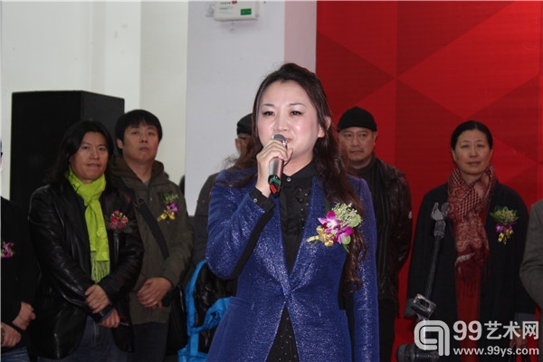 双年展组委会主任蓝雪倩致辞