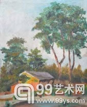 吴作人，风景