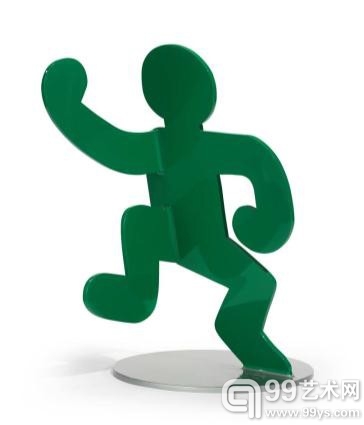 凯斯•哈林（1958 – 1990）《自画像》，1989年作