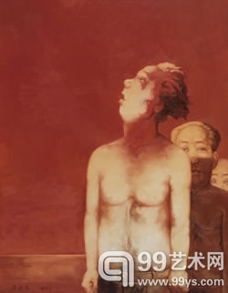 苏新平 干杯系列 布面油画 146×113cm