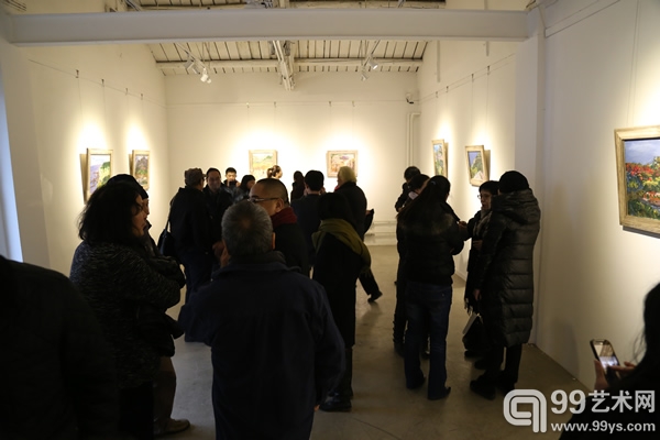 “哈气——宇向风景作品展”现场