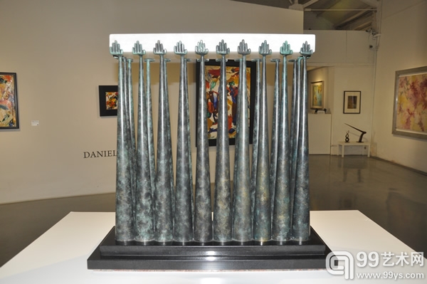 “写意自然——来自法国塔恩地区艺术家联展”现场