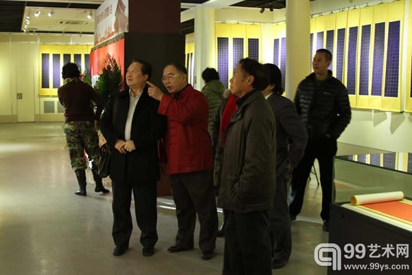 书法展现场