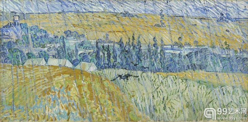Rain, Auvers