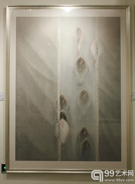 锦繢纷华——中国工笔画学会历届获奖作品回顾展现场作品