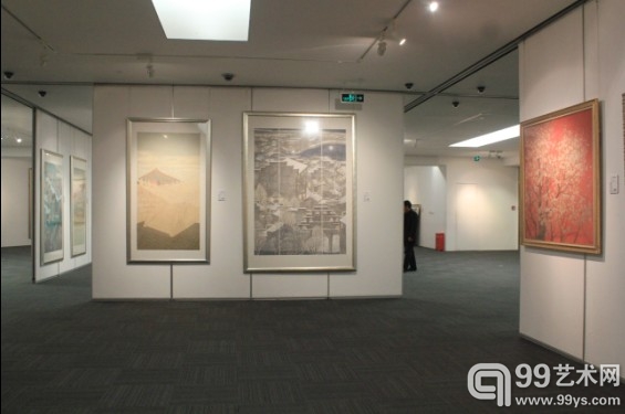锦繢纷华——中国工笔画学会历届获奖作品回顾展现场作品
