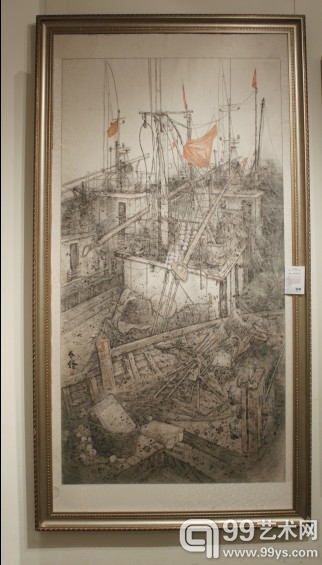 锦繢纷华——中国工笔画学会历届获奖作品回顾展现场作品