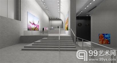 跌落式展厅