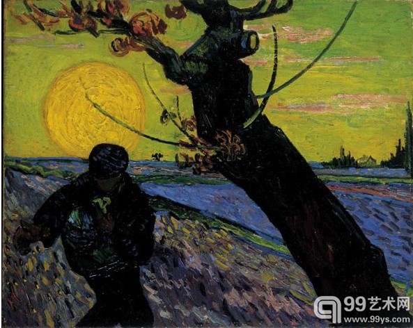 Sower 播种者， 1888.
