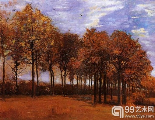 Autumn Landscape 1885 ,秋季。