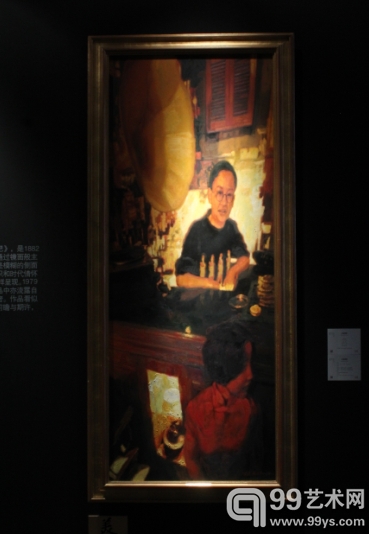 美藏“学院与经典”中国现当代艺术拍卖首场拍卖会预展现场