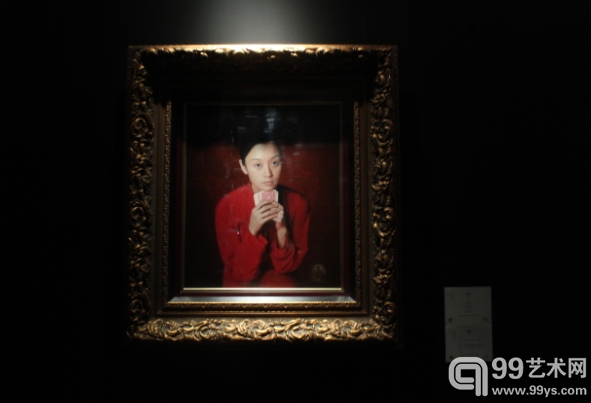 美藏“学院与经典”中国现当代艺术拍卖首场拍卖会预展现场