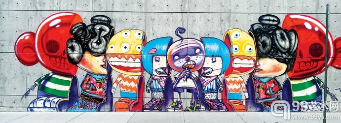 （韩国）大卫·崔的涂鸦作品