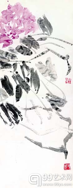 张演钦 《不宣》 83cm×32.5cm