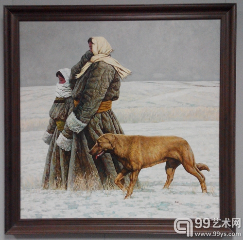 敖恩《雪霁》