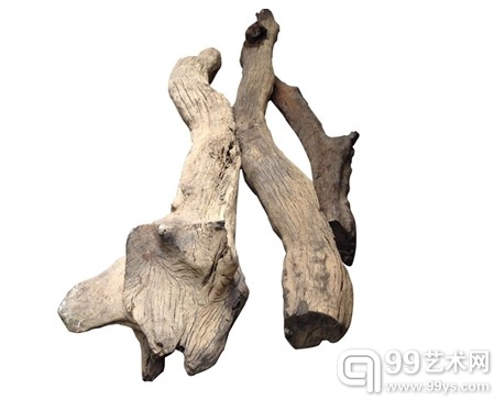 黄花梨乌木重约1吨