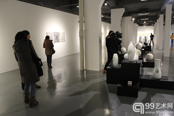 华府艺术空间开年群展“拼音”展顺利开幕