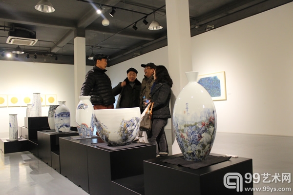 华府艺术空间开年群展“拼音”展顺利开幕
