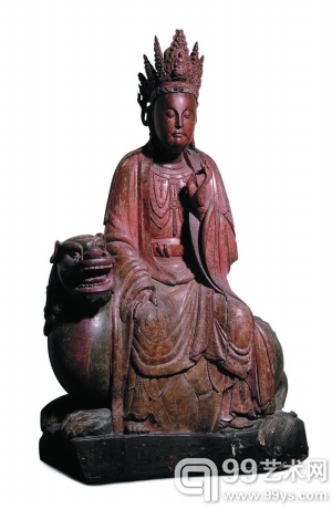 狮吼菩萨坐像