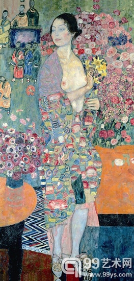 劳德收藏，克里姆特 舞者 1916-1918
